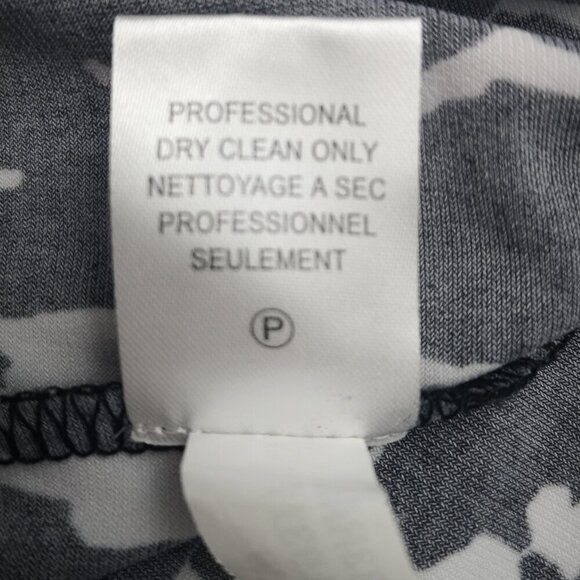 Calvin Klein Ladies Size Large Black & White Sleeveless Tank Top - Picture 5 of 8